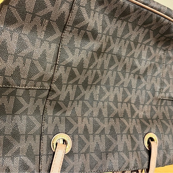 MICHAEL KORS logo label satchel bag 💼 - Picture 9 of 15